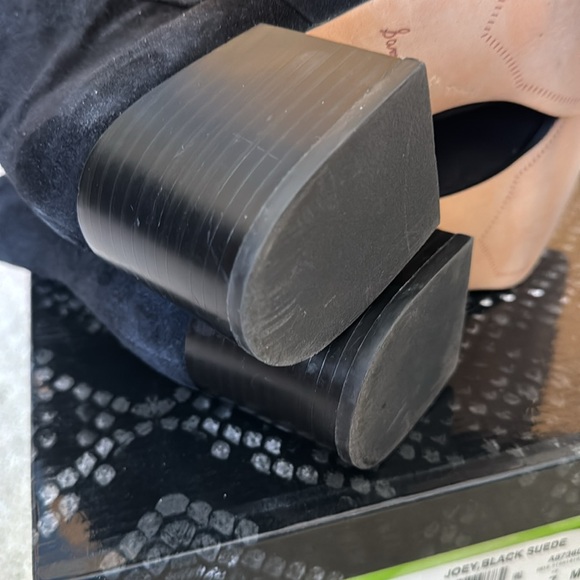 Sam Edelman Black Suede Bootie - Picture 6 of 7